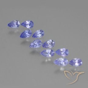Shop natural 2.07ct Violet bleuâtre Tanzanite gems, En forme de poire, from Tanzanie at GemSelect. In stock, global shipping!