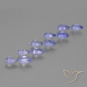Shop natural 2.07ct Violet bleuâtre Tanzanite gems, En forme de poire, from Tanzanie at GemSelect. In stock, global shipping!
