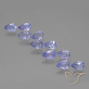 Shop natural 1.78ct Violet bleuâtre Tanzanite gems, En forme de poire, from Tanzanie at GemSelect. In stock, global shipping!