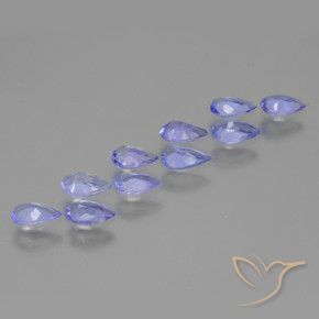 Shop natural 1.80ct Violet royal Tanzanite gems, En forme de poire, from Tanzanie at GemSelect. In stock, global shipping!