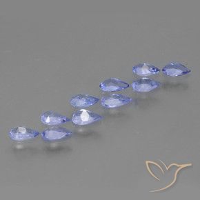 Shop natural 1.77ct Violet moyen Tanzanite gems, En forme de poire, from Tanzanie at GemSelect. In stock, global shipping!