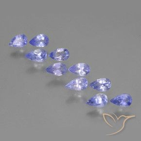 Shop natural 2.21ct Violet moyen Tanzanite gems, En forme de poire, from Tanzanie at GemSelect. In stock, global shipping!