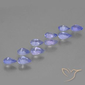 Shop natural 2.21ct Violet moyen Tanzanite gems, En forme de poire, from Tanzanie at GemSelect. In stock, global shipping!