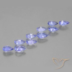 Shop natural 1.81ct Violet bleuâtre Tanzanite gems, En forme de poire, from Tanzanie at GemSelect. In stock, global shipping!