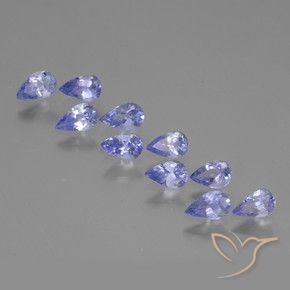 Shop natural 2.03ct Violet royal Tanzanite gems, En forme de poire, from Tanzanie at GemSelect. In stock, global shipping!