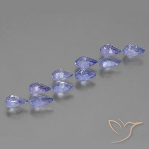 Shop natural 2.03ct Violet royal Tanzanite gems, En forme de poire, from Tanzanie at GemSelect. In stock, global shipping!