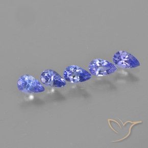 Shop natural 1.21ct Bleu violet intense Tanzanite gems, En forme de poire, from Tanzanie at GemSelect. In stock, global shipping!