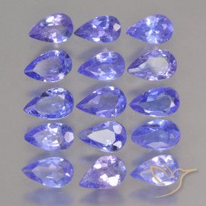 Shop natural 2.70ct Bleu violet intense Tanzanite gems, En forme de poire, from Tanzanie at GemSelect. In stock, global shipping!
