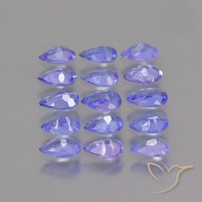 Shop natural 2.70ct Bleu violet intense Tanzanite gems, En forme de poire, from Tanzanie at GemSelect. In stock, global shipping!