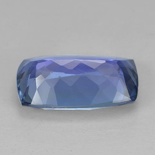 Tanzanite Bleu naturelle Coupe coussin, 5.02 ct, VVS