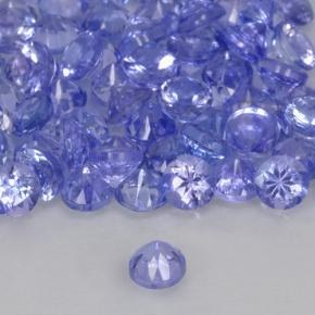 Tanzanite Violet Bleu naturelle Tour, 0.15 ct, VVS-VS