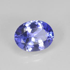 Tanzanite Violet Bleu naturelle Coupe ovale, 2.44 ct, VVS-VS
