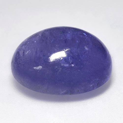 Tanzanite Violet Bleu naturelle Coupe ovale, 17.96 ct, Translucide