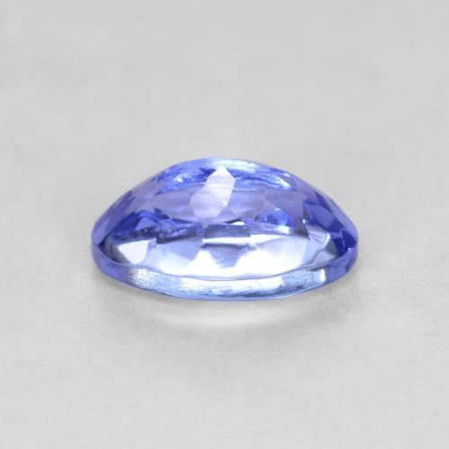 Tanzanite Violet foncé Bleu naturelle Coupe ovale, 0.54 ct, VVS-VS