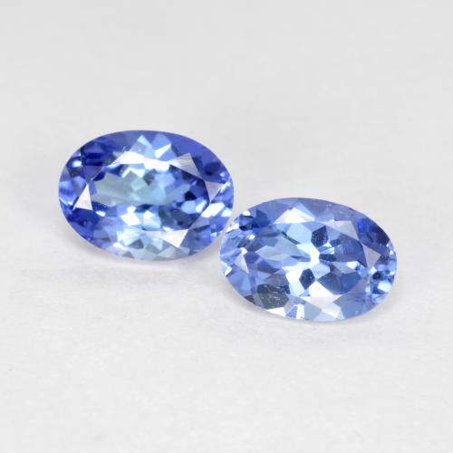 Achetez naturel 1,12ct bleue tanzanite gems, coupe ovale, en provenance tanzanie chez gemselect. en stock, livraison internationale!