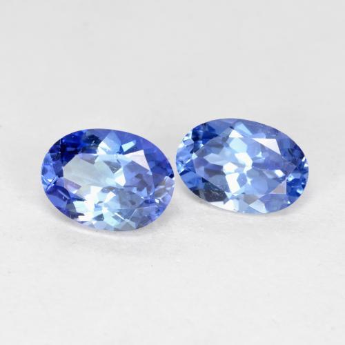 Achetez naturel 1,12ct bleue tanzanite gems, coupe ovale, en provenance tanzanie chez gemselect. en stock, livraison internationale!