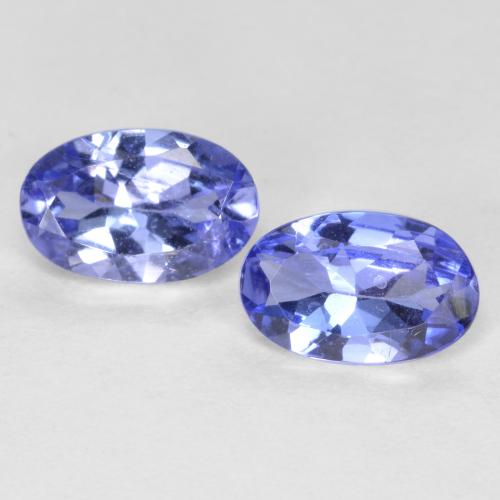 Achetez naturel 0.90ct Bleu marine moyen Tanzanite gems, Coupe ovale, En provenance Tanzanie chez GemSelect. En stock, livraison internationale!