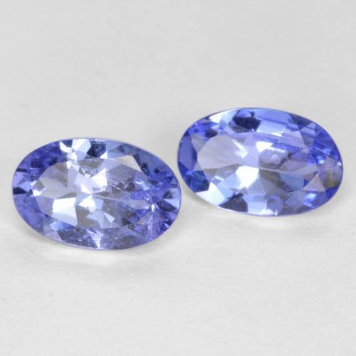 Achetez naturel 0.90ct Bleu marine moyen Tanzanite gems, Coupe ovale, En provenance Tanzanie chez GemSelect. En stock, livraison internationale!