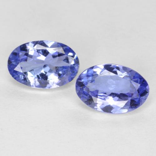 Achetez naturel 0,98ct bleue tanzanite gems, coupe ovale, en provenance tanzanie chez gemselect. en stock, livraison internationale!