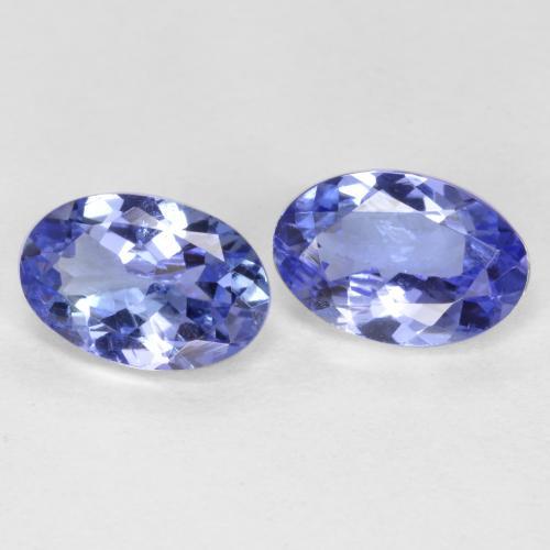 Achetez naturel 0,98ct bleue tanzanite gems, coupe ovale, en provenance tanzanie chez gemselect. en stock, livraison internationale!