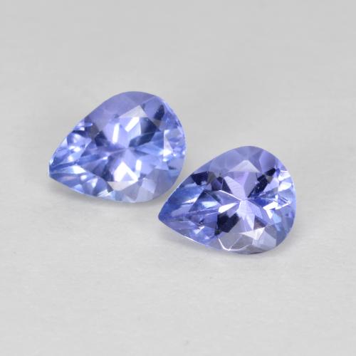 Achetez naturel 0.72ct Bleu violet intense Tanzanite gems, En forme de poire, En provenance Tanzanie chez GemSelect. En stock, livraison internationale!