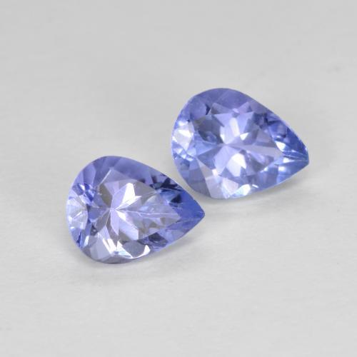 Achetez naturel 0.72ct Bleu violet intense Tanzanite gems, En forme de poire, En provenance Tanzanie chez GemSelect. En stock, livraison internationale!