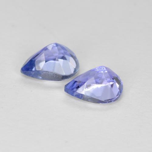 Achetez naturel 0.72ct Bleu violet intense Tanzanite gems, En forme de poire, En provenance Tanzanie chez GemSelect. En stock, livraison internationale!