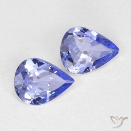Shop natural 0.48ct Bleu violet intense Tanzanite gems, En forme de poire, from Tanzanie at GemSelect. In stock, global shipping!