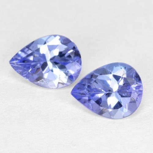 Achetez naturel 0.60ct Bleu violet intense Tanzanite gems, En forme de poire, En provenance Tanzanie chez GemSelect. En stock, livraison internationale!