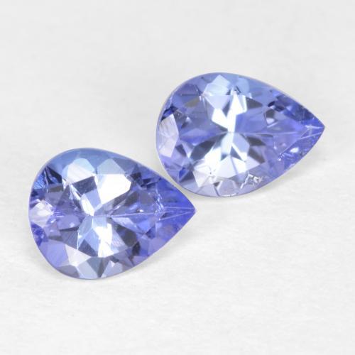 Achetez naturel 0.60ct Bleu violet intense Tanzanite gems, En forme de poire, En provenance Tanzanie chez GemSelect. En stock, livraison internationale!