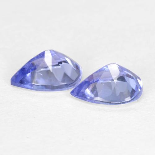 Achetez naturel 0.60ct Bleu violet intense Tanzanite gems, En forme de poire, En provenance Tanzanie chez GemSelect. En stock, livraison internationale!