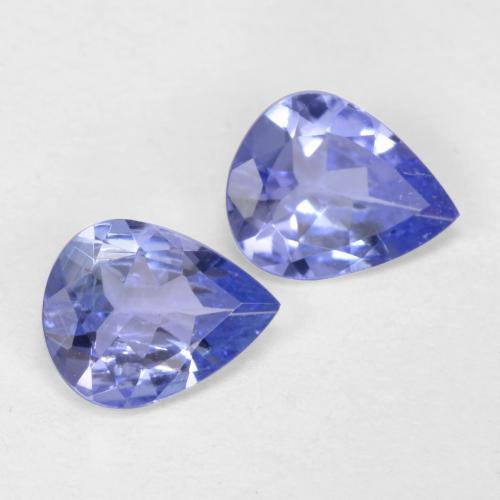 Achetez naturel 0.55ct Bleu violet intense Tanzanite gems, En forme de poire, En provenance Tanzanie chez GemSelect. En stock, livraison internationale!
