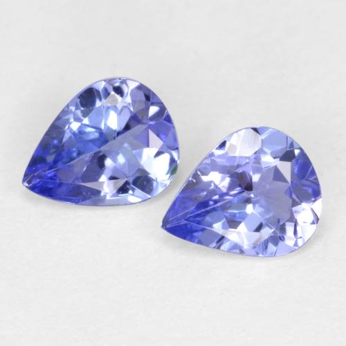 Achetez naturel 0.57ct Bleu violet intense Tanzanite gems, En forme de poire, En provenance Tanzanie chez GemSelect. En stock, livraison internationale!