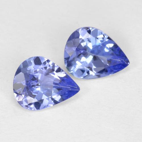 Achetez naturel 0.57ct Bleu violet intense Tanzanite gems, En forme de poire, En provenance Tanzanie chez GemSelect. En stock, livraison internationale!