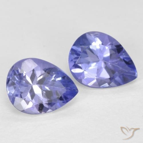 Achetez naturel 0.66ct Bleu marine moyen Tanzanite gems, En forme de poire, En provenance Tanzanie chez GemSelect. En stock, livraison internationale!