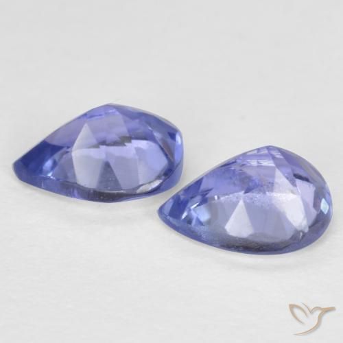Achetez naturel 0.66ct Bleu marine moyen Tanzanite gems, En forme de poire, En provenance Tanzanie chez GemSelect. En stock, livraison internationale!