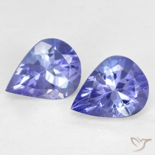 Shop natural 0.60ct Bleu violet intense Tanzanite gems, En forme de poire, from Tanzanie at GemSelect. In stock, global shipping!