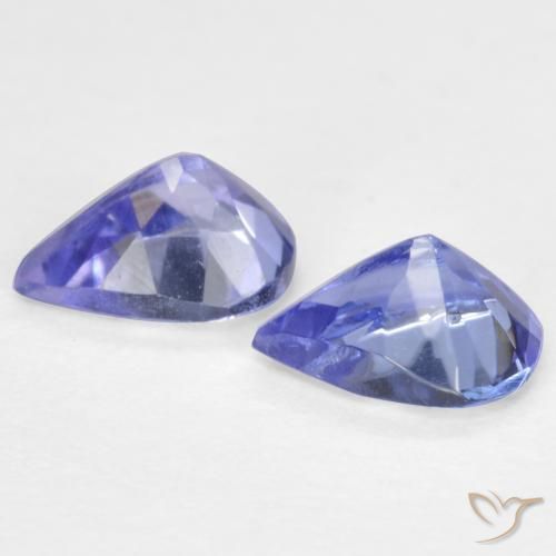 Shop natural 0.60ct Bleu violet intense Tanzanite gems, En forme de poire, from Tanzanie at GemSelect. In stock, global shipping!