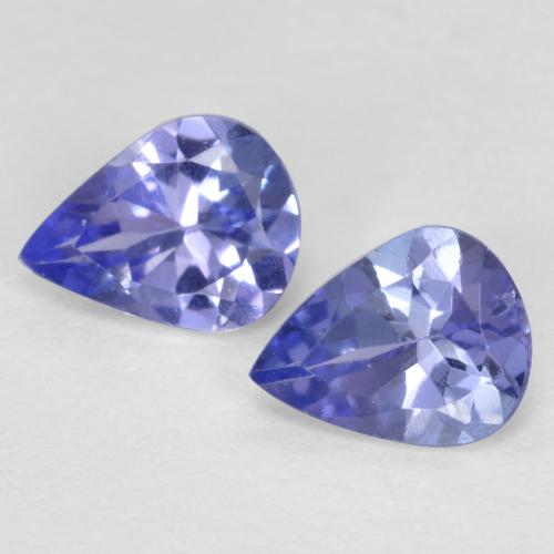 Achetez naturel 0.57ct Bleu marine moyen Tanzanite gems, En forme de poire, En provenance Tanzanie chez GemSelect. En stock, livraison internationale!