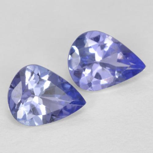 Achetez naturel 0.57ct Bleu marine moyen Tanzanite gems, En forme de poire, En provenance Tanzanie chez GemSelect. En stock, livraison internationale!