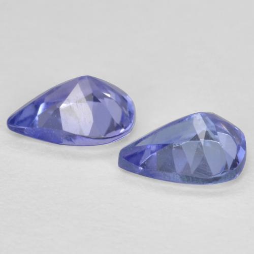 Achetez naturel 0.57ct Bleu marine moyen Tanzanite gems, En forme de poire, En provenance Tanzanie chez GemSelect. En stock, livraison internationale!