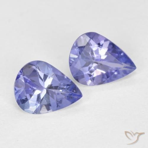 Shop natural 0.57ct Bleu marine moyen Tanzanite gems, En forme de poire, from Tanzanie at GemSelect. In stock, global shipping!