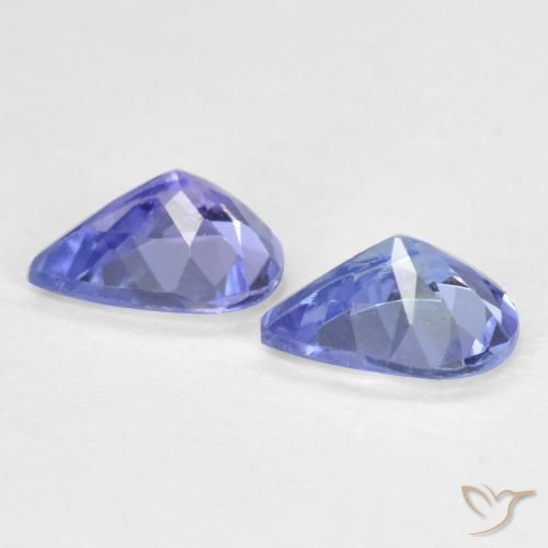 Shop natural 0.57ct Bleu marine moyen Tanzanite gems, En forme de poire, from Tanzanie at GemSelect. In stock, global shipping!
