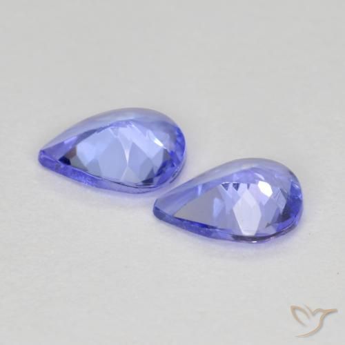 Achetez naturel 0,50ct bleue tanzanite gems, en forme de poire, en provenance tanzanie chez gemselect. en stock, livraison internationale!