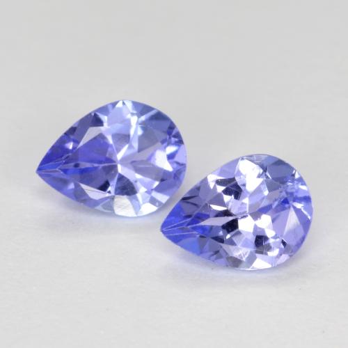 Achetez naturel 0.61ct Bleu violet intense Tanzanite gems, En forme de poire, En provenance Tanzanie chez GemSelect. En stock, livraison internationale!