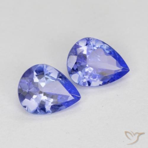 Shop natural 0.60ct Bleu moyen Tanzanite gems, En forme de poire, from Tanzanie at GemSelect. In stock, global shipping!