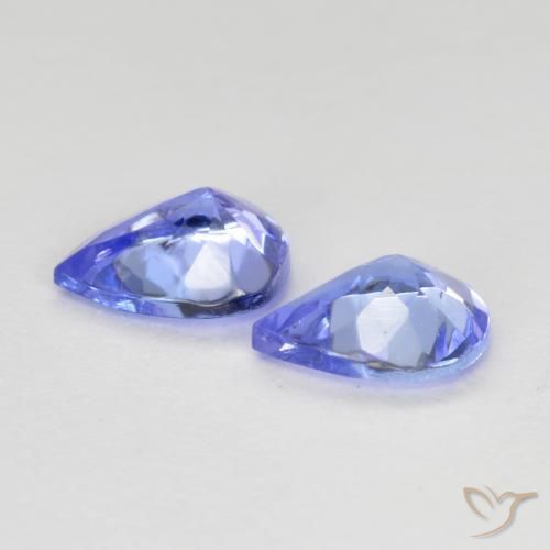 Shop natural 0.60ct Bleu moyen Tanzanite gems, En forme de poire, from Tanzanie at GemSelect. In stock, global shipping!
