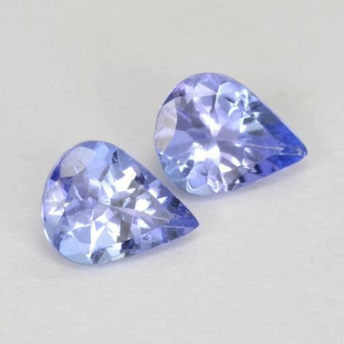 Achetez naturel 0,55ct bleue tanzanite gems, en forme de poire, en provenance tanzanie chez gemselect. en stock, livraison internationale!