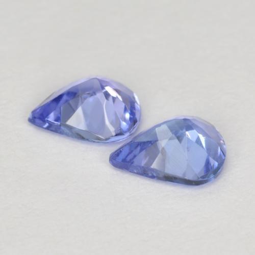 Achetez naturel 0,55ct bleue tanzanite gems, en forme de poire, en provenance tanzanie chez gemselect. en stock, livraison internationale!
