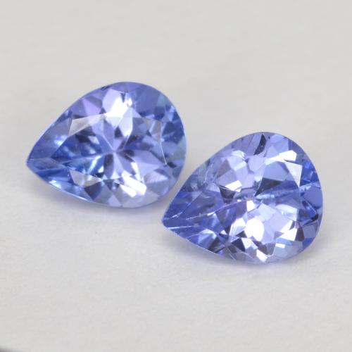 Achetez naturel 0,73ct bleue tanzanite gems, en forme de poire, en provenance tanzanie chez gemselect. en stock, livraison internationale!